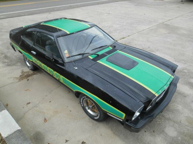 1978 Black Ford Mustang