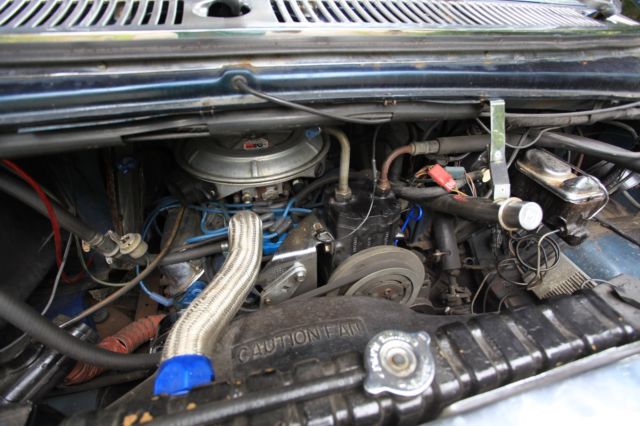1978 Blue Ford E-Series Van