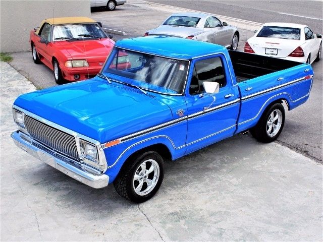 1978 Blue Ford F-100 --