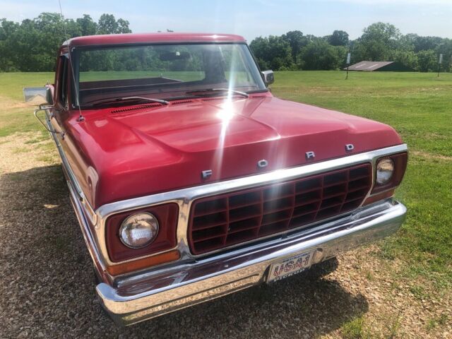 1978 Red Ford F-100 Cab & Chassis