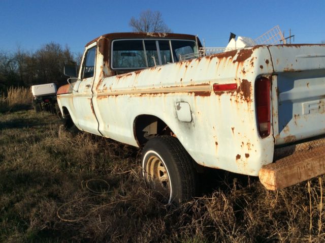 1978 Blue Ford F-150 Standard Cab Pickup
