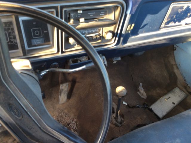 1978 Blue Ford F-150 Standard Cab Pickup
