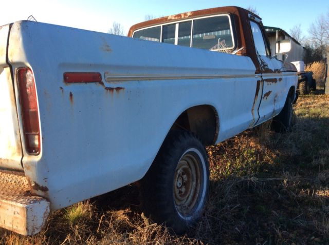 1978 Blue Ford F-150 Standard Cab Pickup