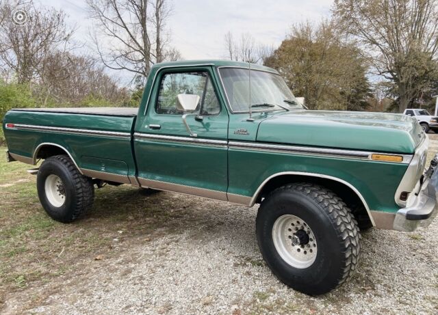 1978 Green Ford F-150 Standard Cab Pickup