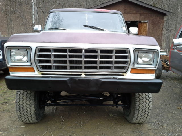 1978 Burgundy Ford F-150