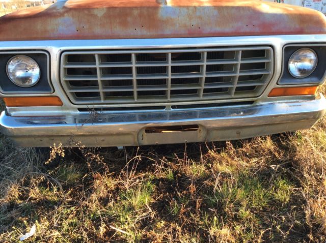 1978 Blue Ford F-150 Standard Cab Pickup