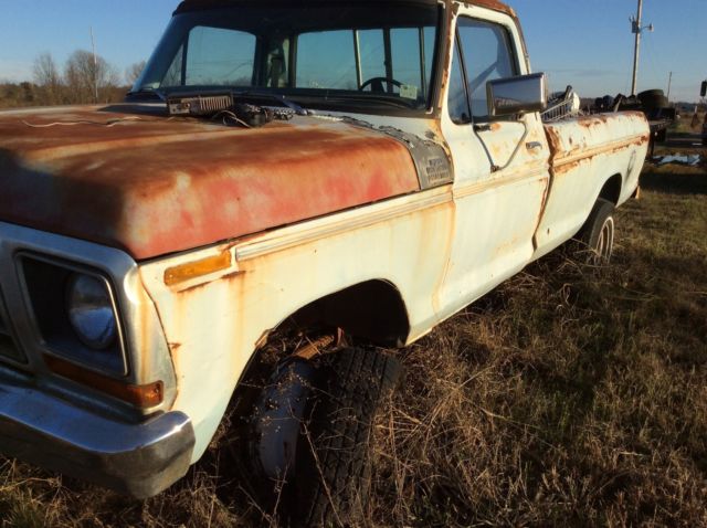 1978 Blue Ford F-150 Standard Cab Pickup