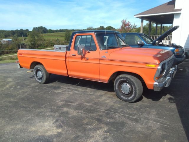 1978 Orange Ford F-150 Truck