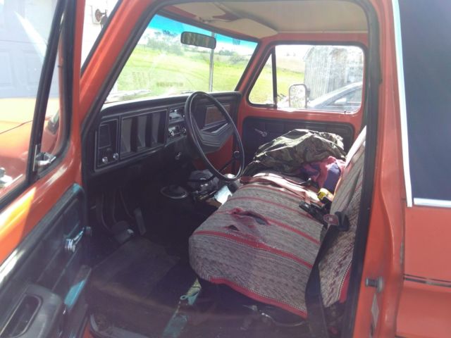 1978 Orange Ford F-150 Truck