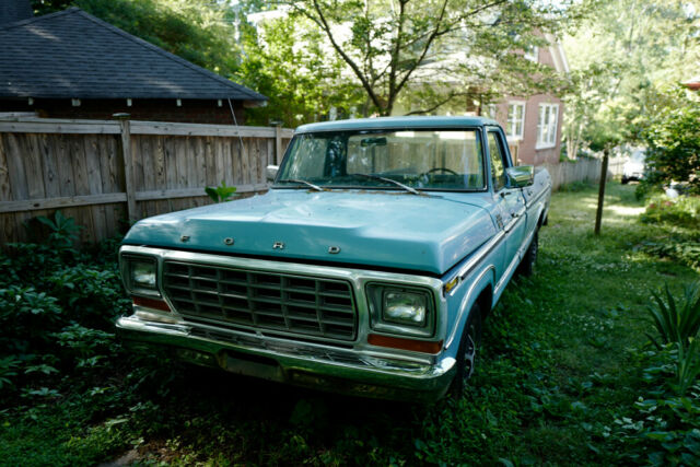 1978 Blue Ford F-150 Cab & Chassis