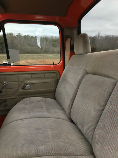 1978 Orange Ford F-150 Cab & Chassis