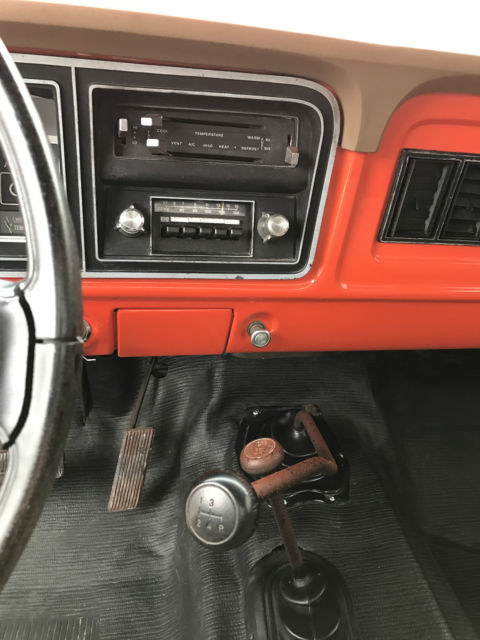 1978 Orange Ford F-150 Cab & Chassis