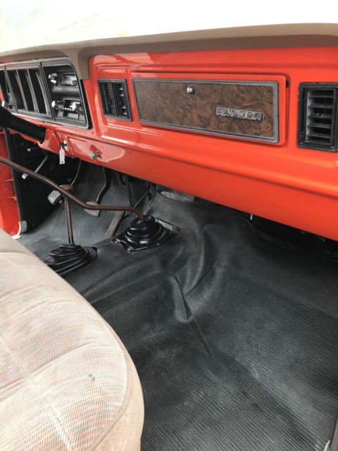 1978 Orange Ford F-150 Cab & Chassis