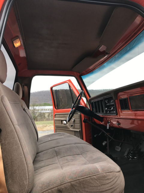 1978 Orange Ford F-150 Cab & Chassis