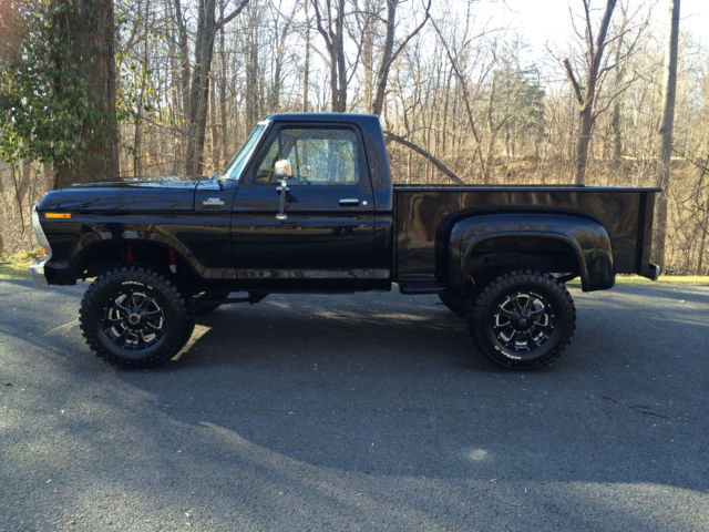 1978 Black Ford F-150 Standard Cab Pickup