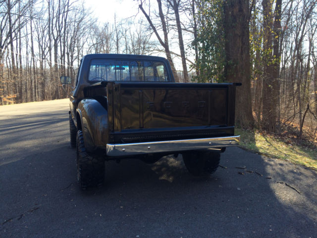 1978 Black Ford F-150 Standard Cab Pickup
