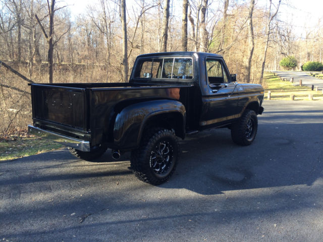 1978 Black Ford F-150 Standard Cab Pickup