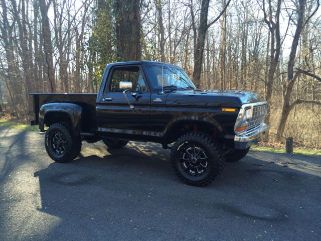 1978 Black Ford F-150 Standard Cab Pickup