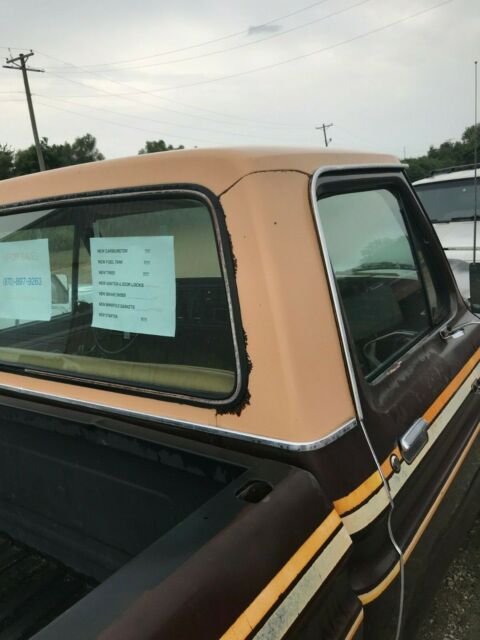 1978 Brown Ford F-150 Pickup truck