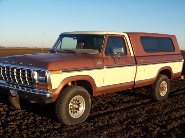 1978 Brown Ford F-250 Standard Cab Pickup