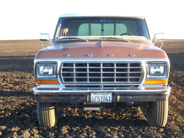 1978 Brown Ford F-250 Standard Cab Pickup