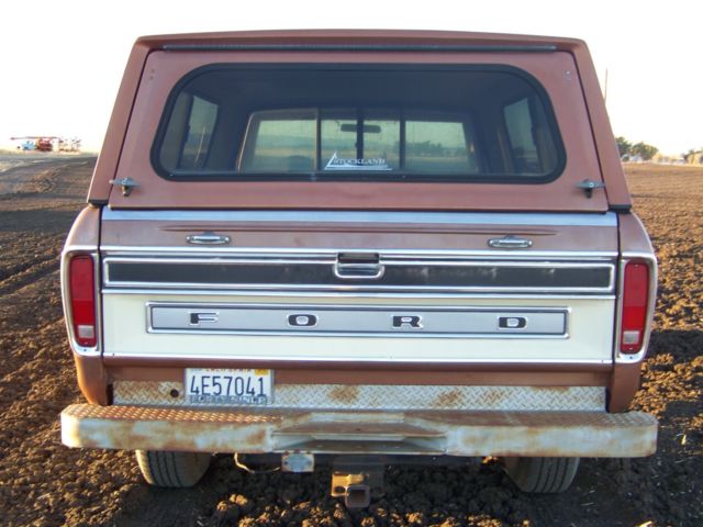 1978 Brown Ford F-250 Standard Cab Pickup