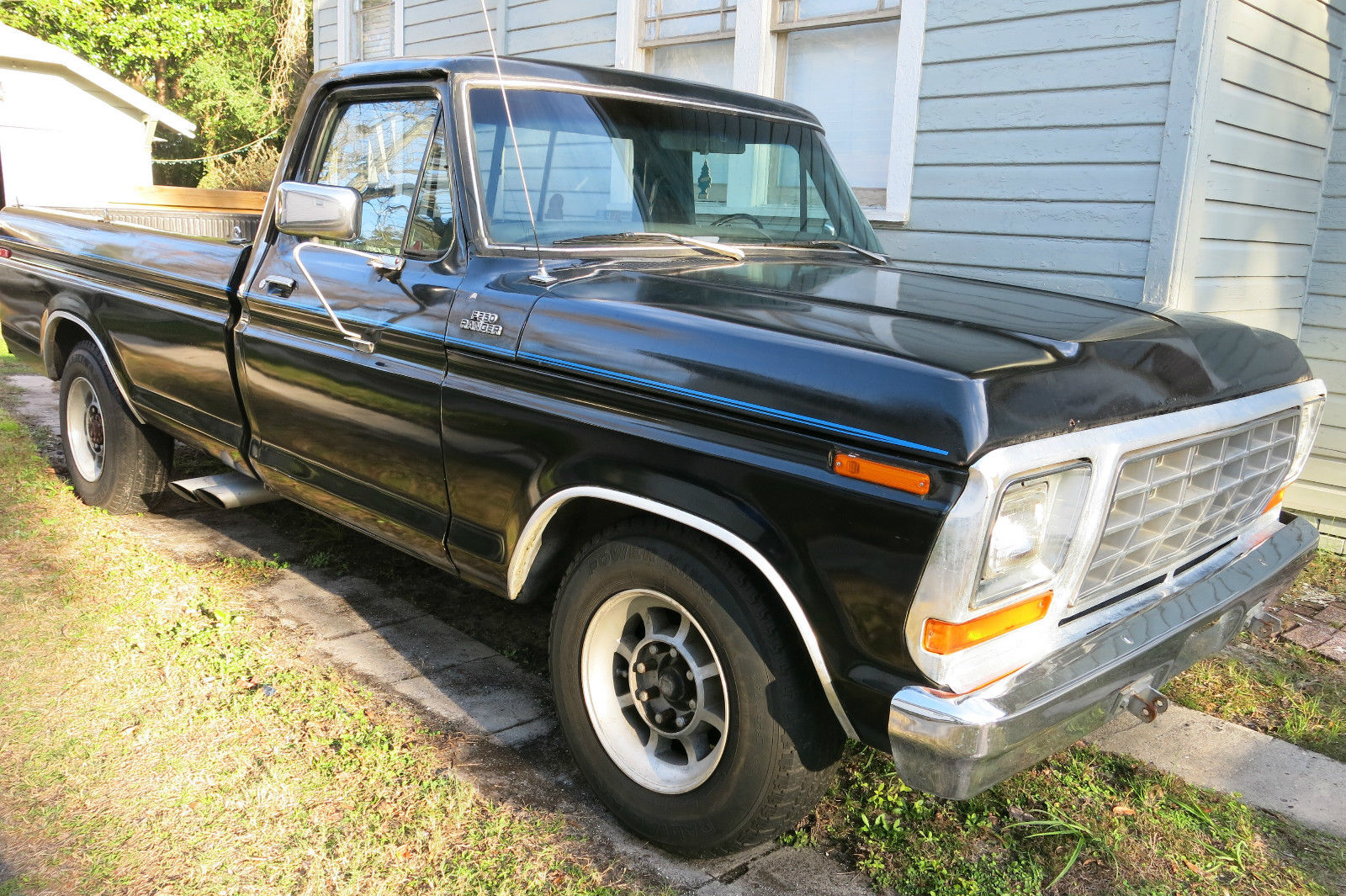 1978 Black Ford F-250 Standard Cab Pickup