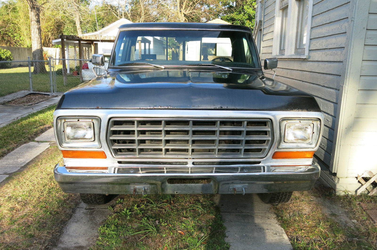 1978 Black Ford F-250 Standard Cab Pickup