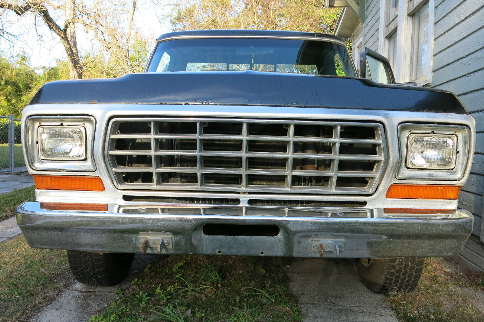 1978 Black Ford F-250 Standard Cab Pickup