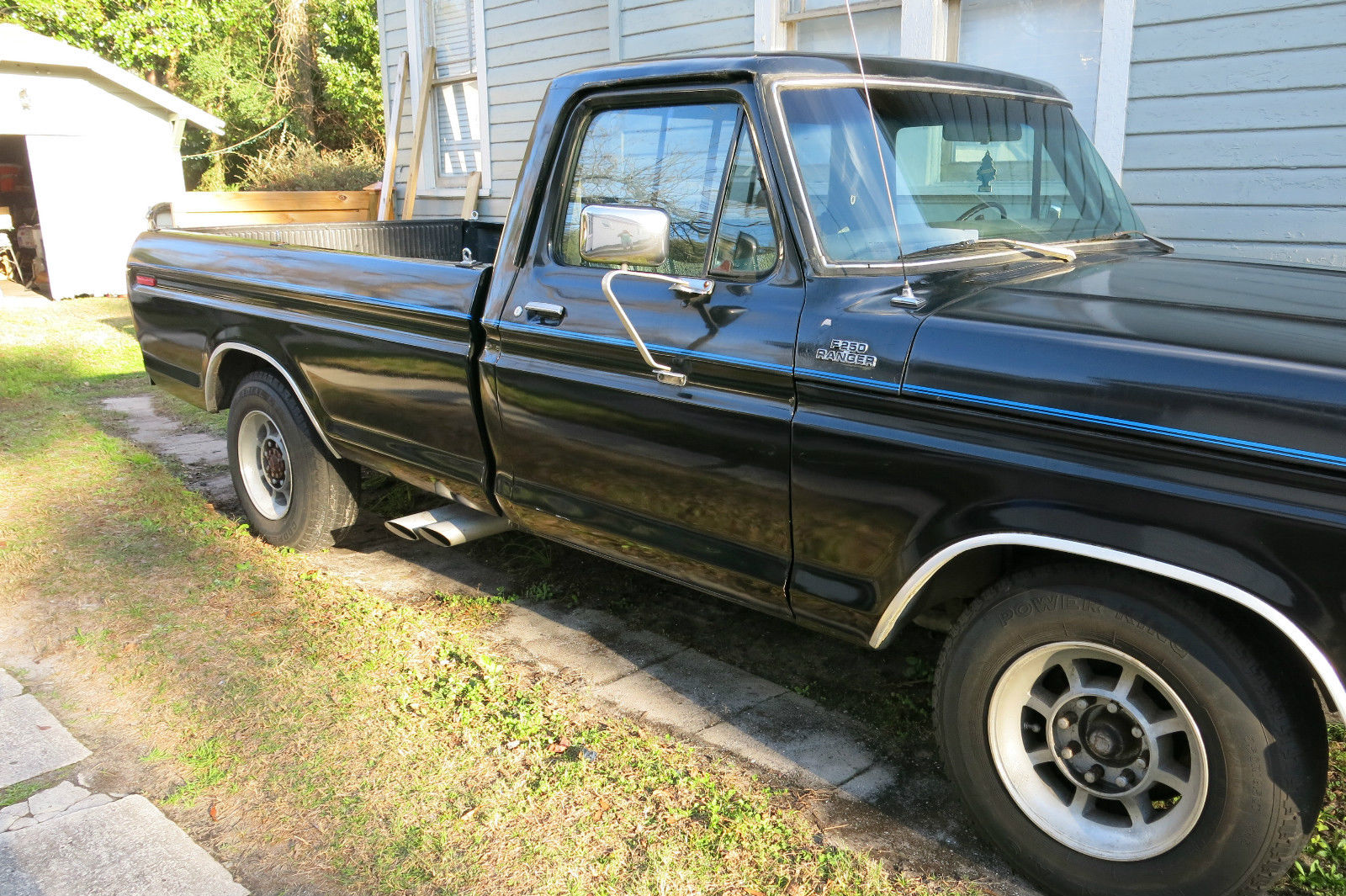 1978 Black Ford F-250 Standard Cab Pickup