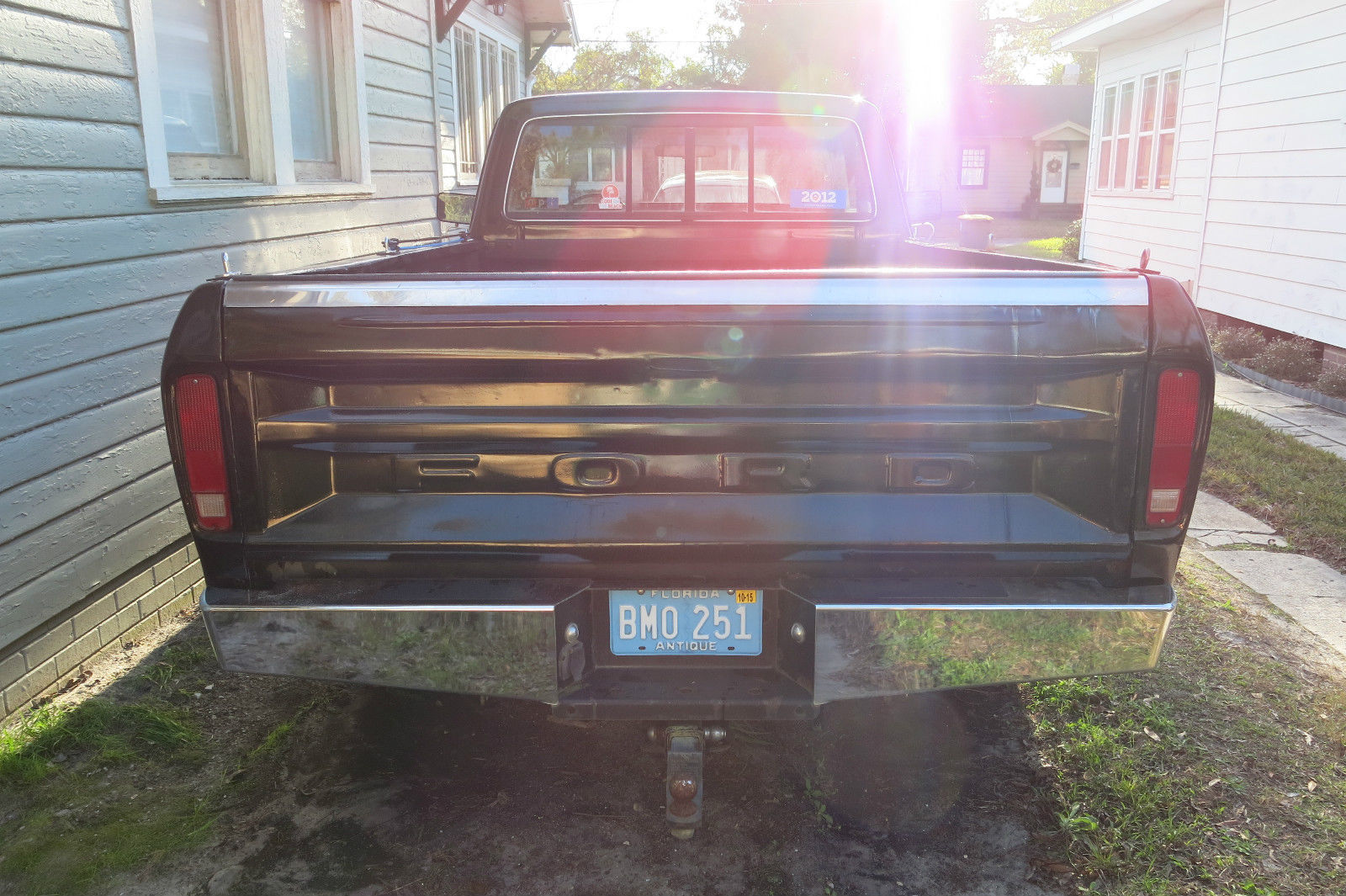 1978 Black Ford F-250 Standard Cab Pickup