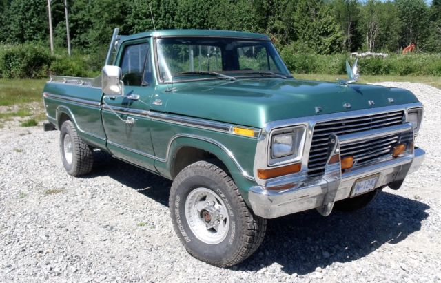 1978 Metallic Green Ford F-250 Standard Cab Pickup