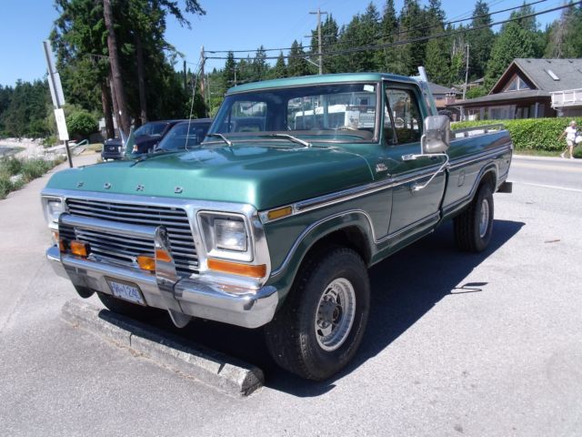 1978 Metallic Green Ford F-250 Standard Cab Pickup