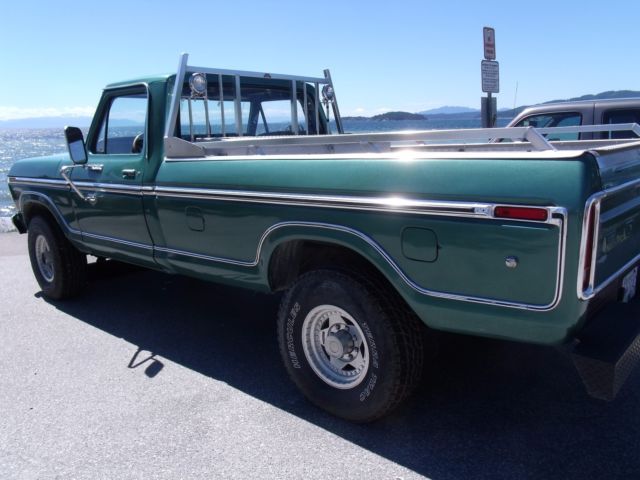 1978 Metallic Green Ford F-250 Standard Cab Pickup
