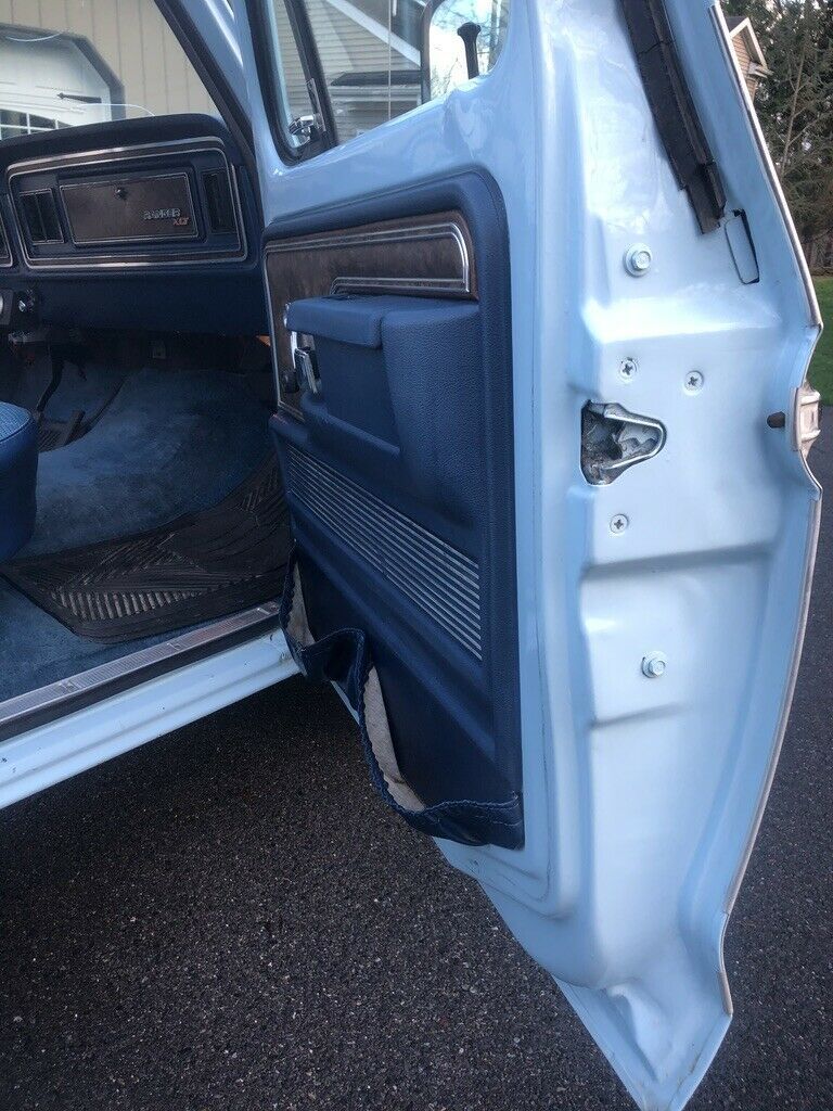 1978 Blue Ford F-350 Standard Cab Pickup