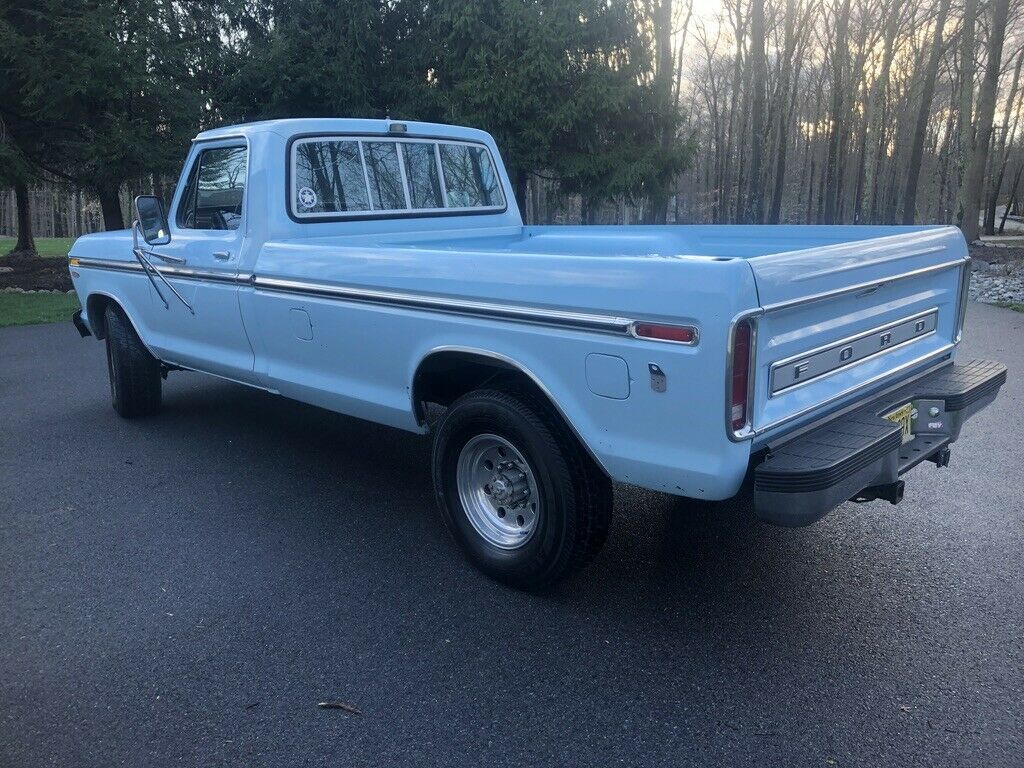 1978 Blue Ford F-350 Standard Cab Pickup