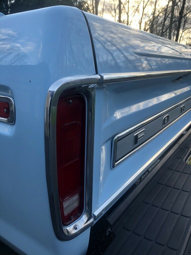 1978 Blue Ford F-350 Standard Cab Pickup