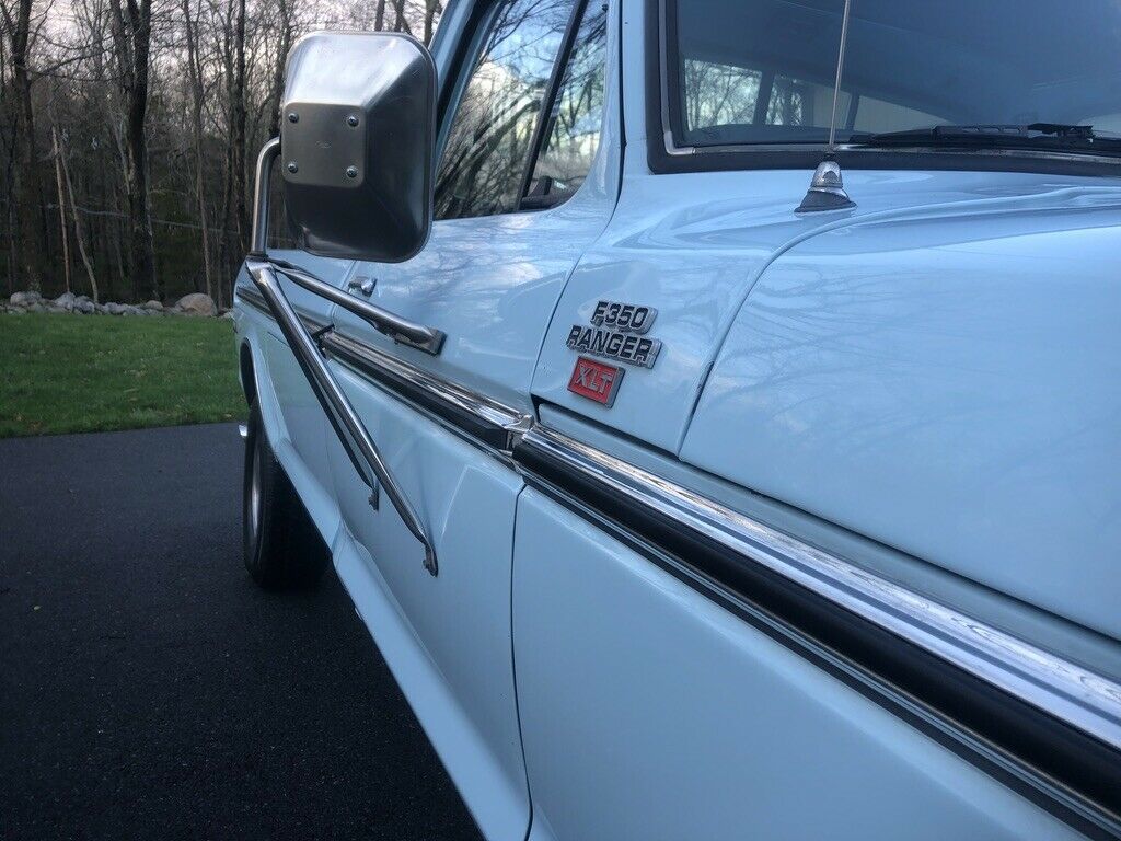 1978 Blue Ford F-350 Standard Cab Pickup