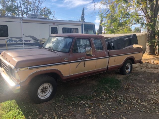 1978 Brown Ford F-350 Extended Crew Cab Pickup