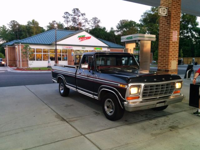 1978 Black Ford F-150 Cab & Chassis