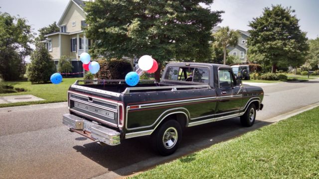 1978 Black Ford F-150 Cab & Chassis