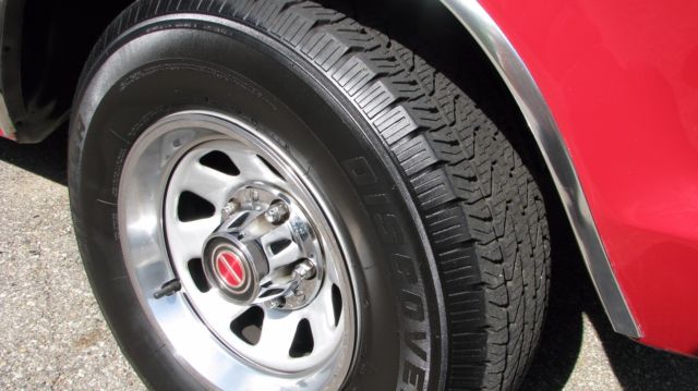 1978 Red Ford F-150 Standard Cab Pickup