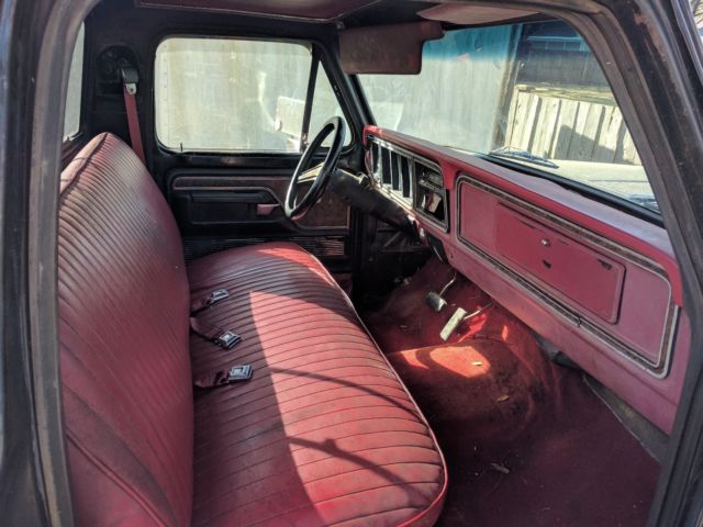 1978 Black Ford F-150 Cab & Chassis