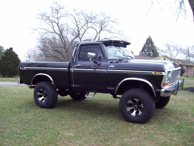 1978 Black Ford F-150 Standard Cab Pickup