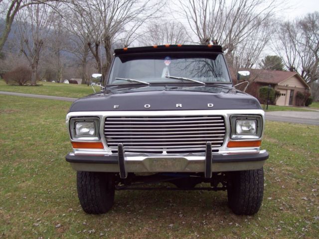1978 Black Ford F-150 Standard Cab Pickup