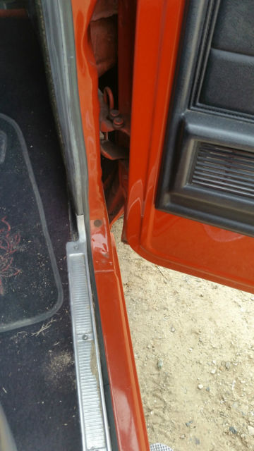 1978 Orange Ford F-150 Standard Cab Pickup