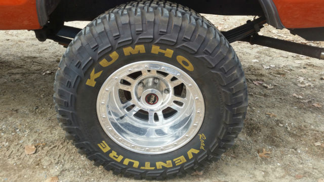 1978 Orange Ford F-150 Standard Cab Pickup