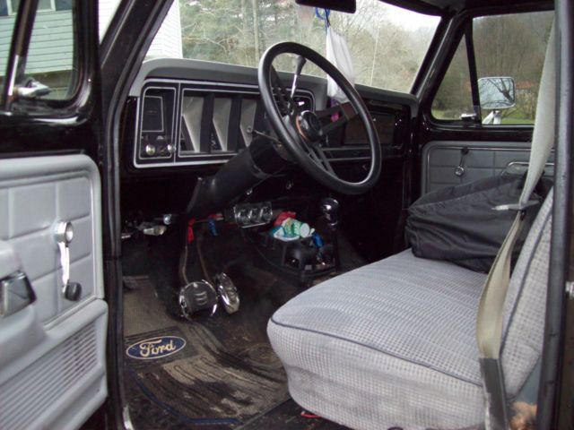 1978 Black Ford F-150 Standard Cab Pickup