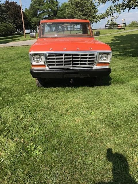 1978 Orange Ford F-150