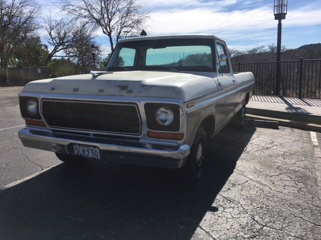 1978 White Ford F-150 truck